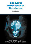 Cover of The Legal Protection of Databases