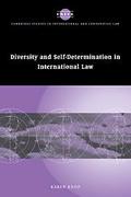 Cover of Diversity and Self-determination in International Law