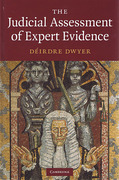 Cover of The Judicial Assessment of Expert Evidence