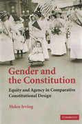 Cover of Gender and the Constitution: Equity and Agency in Comparative Constitutional Design