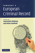 Cover of Towards a European Criminal Record