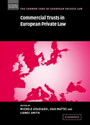 Cover of Commercial Trusts in European Private Law