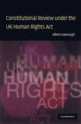 Cover of Constitutional Review under the UK Human Rights Act