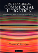 Cover of International Commercial Litigation: Text, Cases and Materials on Private International Law