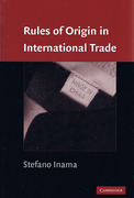 Cover of Rules of Origin in International Trade