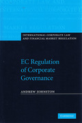 Cover of EC Regulation of Corporate Governance