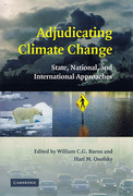 Cover of Adjudicating Climate Change: State, National, and International Approaches