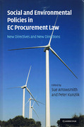 Cover of Social and Environmental Policies in EC Procurement Law: New Directives and New Directions