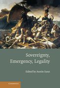Cover of Sovereignty, Emergency, Legality