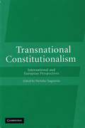 Cover of Transnational Constitutionalism: International and European Perspectives