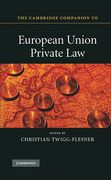 Cover of Cambridge Companion to European Union Private Law