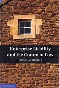 Cover of Enterprise Liability and the Common Law
