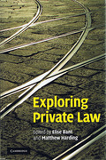 Cover of Exploring Private Law