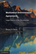 Cover of Multilateral Environmental Agreements: Legal Status of the Secretariats