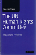Cover of The UN Human Rights Committee: Practice and Procedure