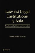 Cover of Law and Legal Institutions of Asia: Traditions, Adaptations and Innovations