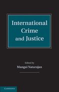 Cover of International Crime and Justice