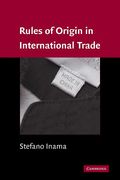 Cover of Rules of Origin in International Trade
