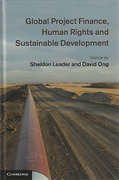 Cover of Global Project Finance, Human Rights and Sustainable Development