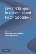 Cover of Law and Religion in Theoretical and Historical Context