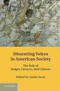 Cover of Dissenting Voices in American Society: The Role of Judges, Lawyers, and Citizens