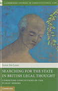 Cover of Searching for the State in British Legal Thought: Competing Conceptions of the Public Sphere