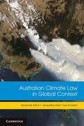 Cover of Australian Climate Law in Global Context