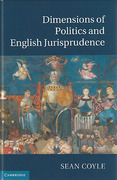 Cover of Dimensions of Politics and English Jurisprudence