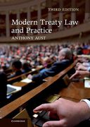 Cover of Modern Treaty Law and Practice