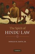 Cover of The Spirit of Hindu Law
