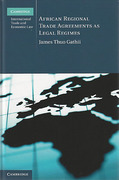 Cover of African Regional Trade Agreements as Legal Regimes