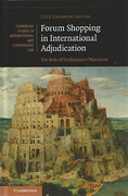 Cover of Forum Shopping in International Adjudication: The Role of Preliminary Objections