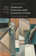 Cover of Substantive Protection under Investment Treaties: A Legal and Economic Analysis
