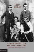 Cover of Law and Identity in Colonial South Asia: Parsi Legal Culture, 1772-1947