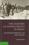 Cover of The Anatomy of Human Rights in Israel: Constitutional Rhetoric and State Practice