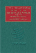 Cover of WTO Appellate Body Repertory of Reports and Awards: 1995&#8211;2010