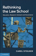 Cover of Rethinking the Law School: Education, Research, Outreach and Governance