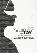 Cover of Psychology and Law: A Critical Introduction