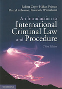 Cover of An Introduction to International Criminal Law and Procedure