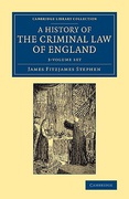 Cover of A History of the Criminal Law of England, 3 Volume Set