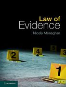 Cover of Law of Evidence