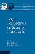Cover of Legal Perspectives on Security Institutions