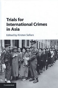 Cover of Trials for International Crimes in Asia