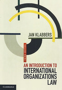 Cover of An Introduction to International Organizations Law