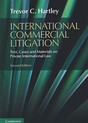 Cover of International Commercial Litigation: Text, Cases and Materials on Private International Law
