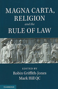 Cover of Magna Carta, Religion and the Rule of Law