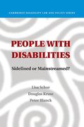Cover of People with Disabilities: Sidelined or Mainstreamed?