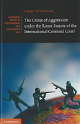 Cover of The Crime of Aggression Under the Rome Statute of the International Criminal Court