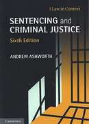 Cover of Sentencing and Criminal Justice