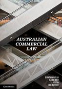 Cover of Australian Commercial Law